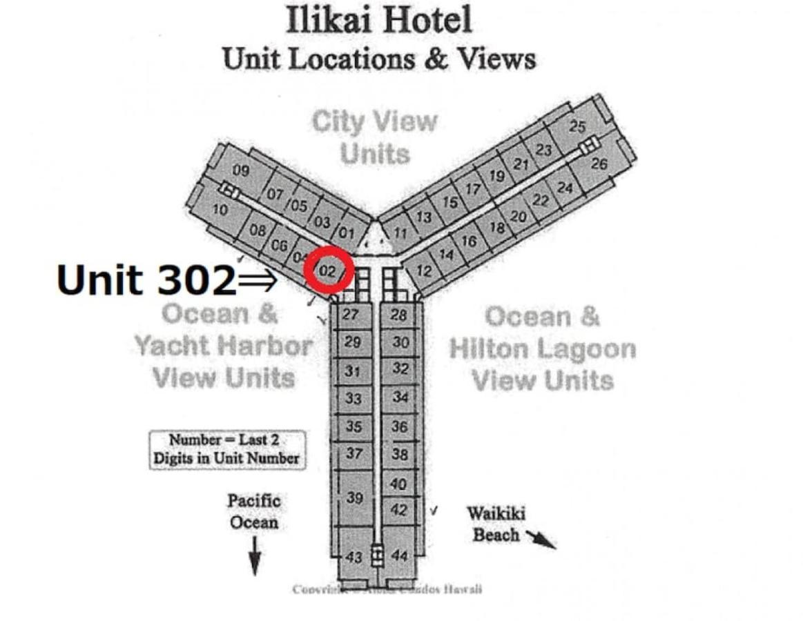 Ilikai Apt 302 - Spacious Studio With Stunning Ocean & Harbor Views Honolulu Dış mekan fotoğraf